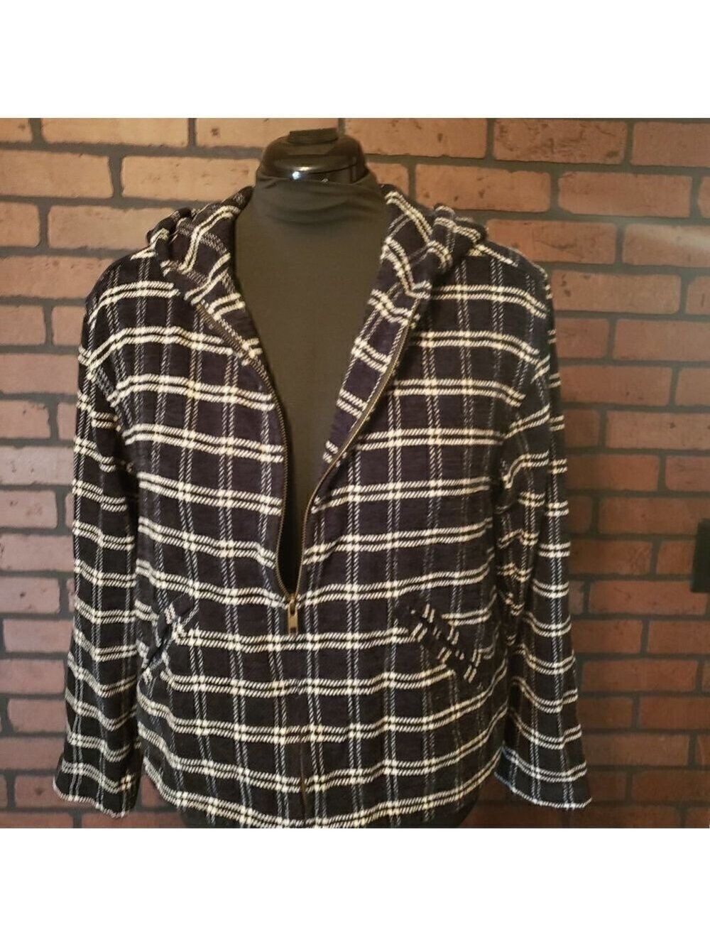 Carole Little Sport Zipper Hoodie Jacket